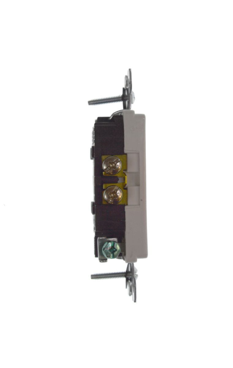 5325-W - Genuine OEM Leviton Decora Receptacle, 15A, 125V, White